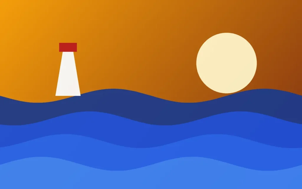 Abstract illustration for a sample story